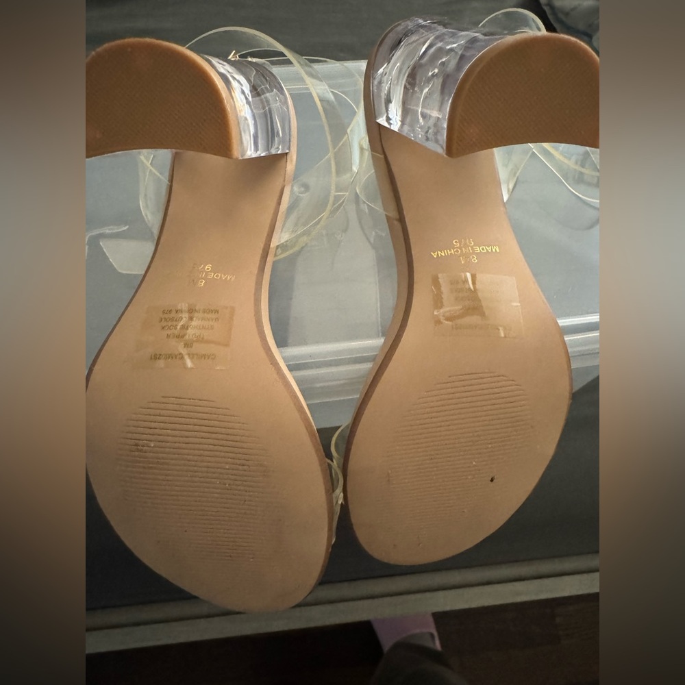 Women’s clear heels